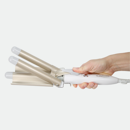 Tri-wave Curler