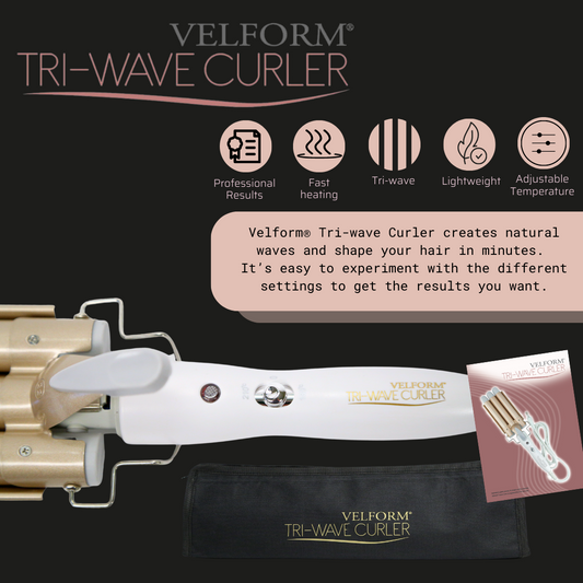 Tri-wave Curler