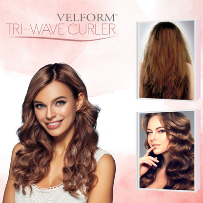 Tri-wave Curler