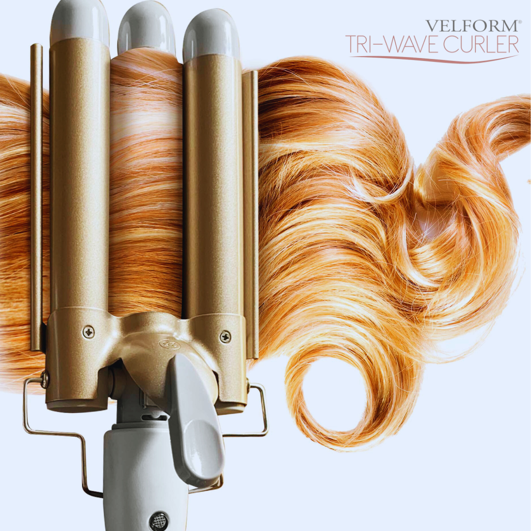 Tri-wave Curler