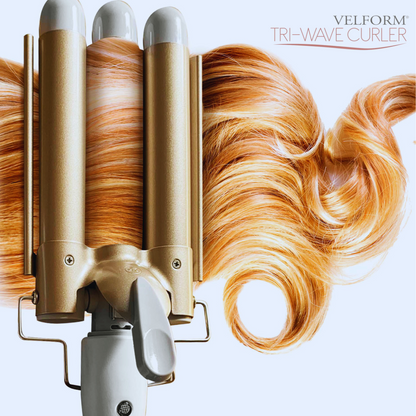 Tri-wave Curler
